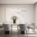 złoto szklana lampa wisząca do jadalni HAMPTON Argon 8624