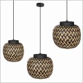 lampy wiszące plecionka rattan Reality Elaine