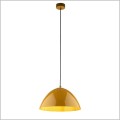 żółta lampa wisząca TK Lighting Faro Ochra 38cm 10263