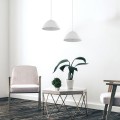 białe zwisy do salonu TK Lighting Faro White 33cm 3192