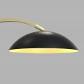czarno złota lampa na biurko ROSSKOFF AVIANO 8001-104
