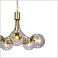 żyrandol pięć szklanych kloszy Candellux  DANI 35-79275