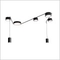 minimalistyczna lampa wisząca LED Maxlight C0249 ZUMAIA