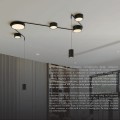 lampa sufitowa LED w stylu japandi Maxlight C0249 ZUMAIA