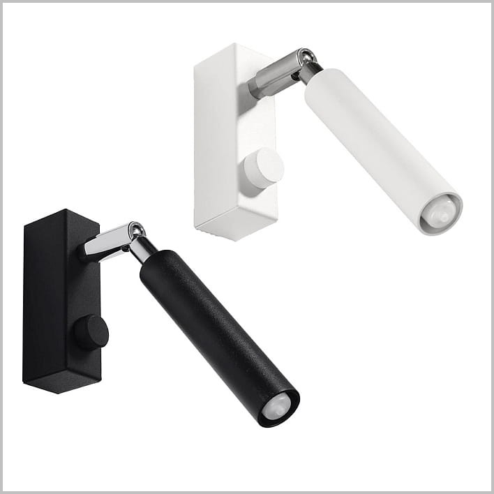 Sollux EYETECH 1 minimalistyczne kinkiety regulowane
