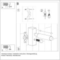 Sollux Lighting kinkiet EYETECH łatwy montaż