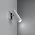 biały kinkiet ścienny z ruchomym ramieniem DIREZIONE Sollux  SL.0494