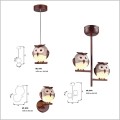 Milagro kolekcja OWL lampy dla dzieci sowa na galęzi