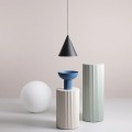 czarna lampa wisząca do salonu FORM BLACK Aldex 1108G1