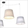 lampa wisząca kolorowe abażury ASCOT 4 MIX Emibig 1425/4
