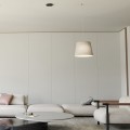 beżowa lampa wisząca do salonu ASCOT1 BEIGE Emibig 1423/3