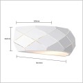 Reus kinkiet na ścianę 36 cm Light Prestige  LP-8069/1W WH