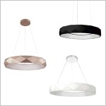 REUS lampa wisząca LED 60 cm styl glamour Light Prestige