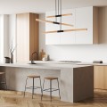 drewniana lampa wisząca LED nad stół LUGANO Light Prestige LP-2828-3P