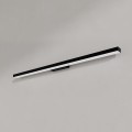 minimalistyczny czarny kinkiet IP44 AQUA 92cm Light Prestige LP-987/1W-L-BK