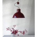 czerwona lampa wisząca nad stół TAR Reflex Maxi