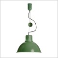 regulowana lampa wisząca TAR Reflex Maxi Green w kolorze zieleni