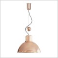 industrialna lampa wisząca z naturalnej miedzi TAR Reflex Maxi Copper Regulowana