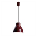 ciemno czerwona lampa wisząca TAR Reflex Mini BURG