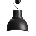 czarna metalowa lampa industrialna TAR Reflex Mini Black Strukt Regulowana