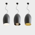 czarne lampy wiszące Kokon 20 cm TAR Cocco-20