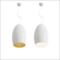 białe lampy wiszące Kokon 20 cm TAR Cocco-20