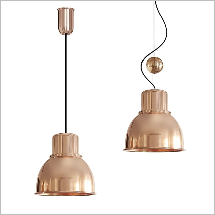 TAR Reflex Mini Copper lampy wiszące z miedzi