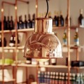 miedziana lampa wisząca do gastronomi TAR Reflex Mini Copper