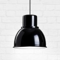 Reflex Mini lampa wisząca do kuchni metalowa czarna klosz 21cm  1xE27 Tar