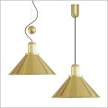 TAR Reflex Cone Brass lampy wiszące klosz mosiężny w kształcie stożka