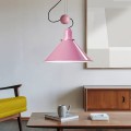 różowa lampa wisząca z płynną regulacją wysokości TAR Reflex Stozek Pink Reg