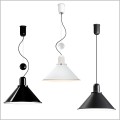 TAR Reflex Cone Black/White lampy wiszące do wnętrz loftowych