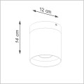 Sollux RIF mały plafon 12cm GU10