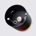 czarna tuba sufitowa GU10 RIF Sollux SL.1349