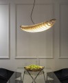 lampa-nad-stol designerska lampa LED ze sklejki lotniczej TAR Zeppelin góra-dół