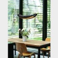 czarna nowoczesna lampa do jadalni TAR Zeppelin Led S black