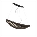 czarna lampa wisząca 90 cm czarna podsufitka TAR Zeppelin Led S