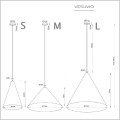 duże lampy wiszące Vesuvio polski produkt Sigma