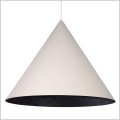 beżowa lampa wisząca 77 cm w kształcie stożka Sigma Vesuvio L 41074