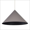 stożkowa lampa wisząca 70 cm w kolorze taupe Sigma Vesuvio M 41063