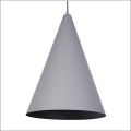 szara lampa wisząca 35 cm czarne wnętrze Sigma Vesuvio-S 41051