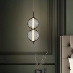 PUMA LED 10W czarna minimalistyczna lampa wisząca Candellux