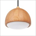 lampa sufitowa z naturalnego drewna Hellux ACORN I 8550133