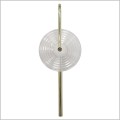 nowoczesny kinkiet metal i szkło PLATO Light Prestige LP-0301/1W TR