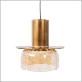 lampa wisząca z mosiądzu i szkła SIGNATURE AMBER A MAXlight P0601