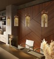 lampa wisząca ze szkła SIGNATURE AMBER B MAXlight P0602