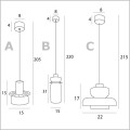 SIGNATURE szklane lampy wiszące MAXlight