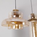 szklana lampa wisząca LED SIGNATURE AMBER C MAXlight P0603