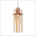 szklana lampa wisząca LED SIGNATURE AMBER B MAXlight P0602