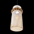 lampa wisząca dekoracyjny szklany klosz SIGNATURE AMBER B MAXlight P0602
